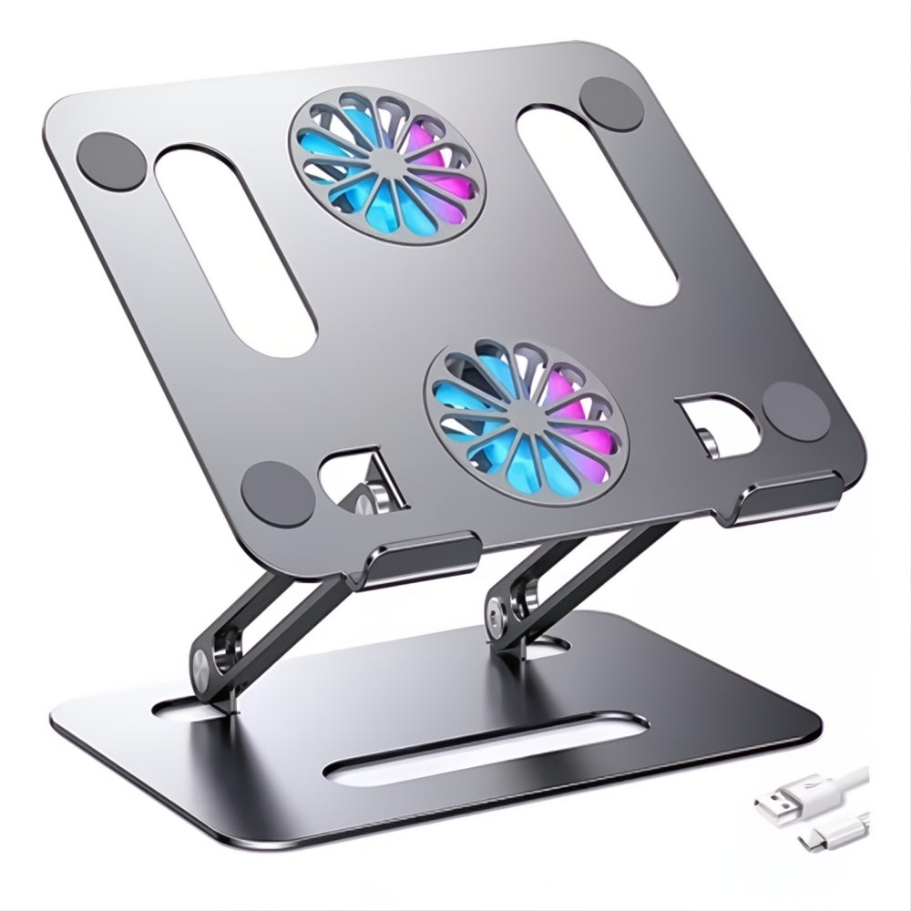 Soporte De Refrigeración Para Laptop Tablet 2 Ventiladores