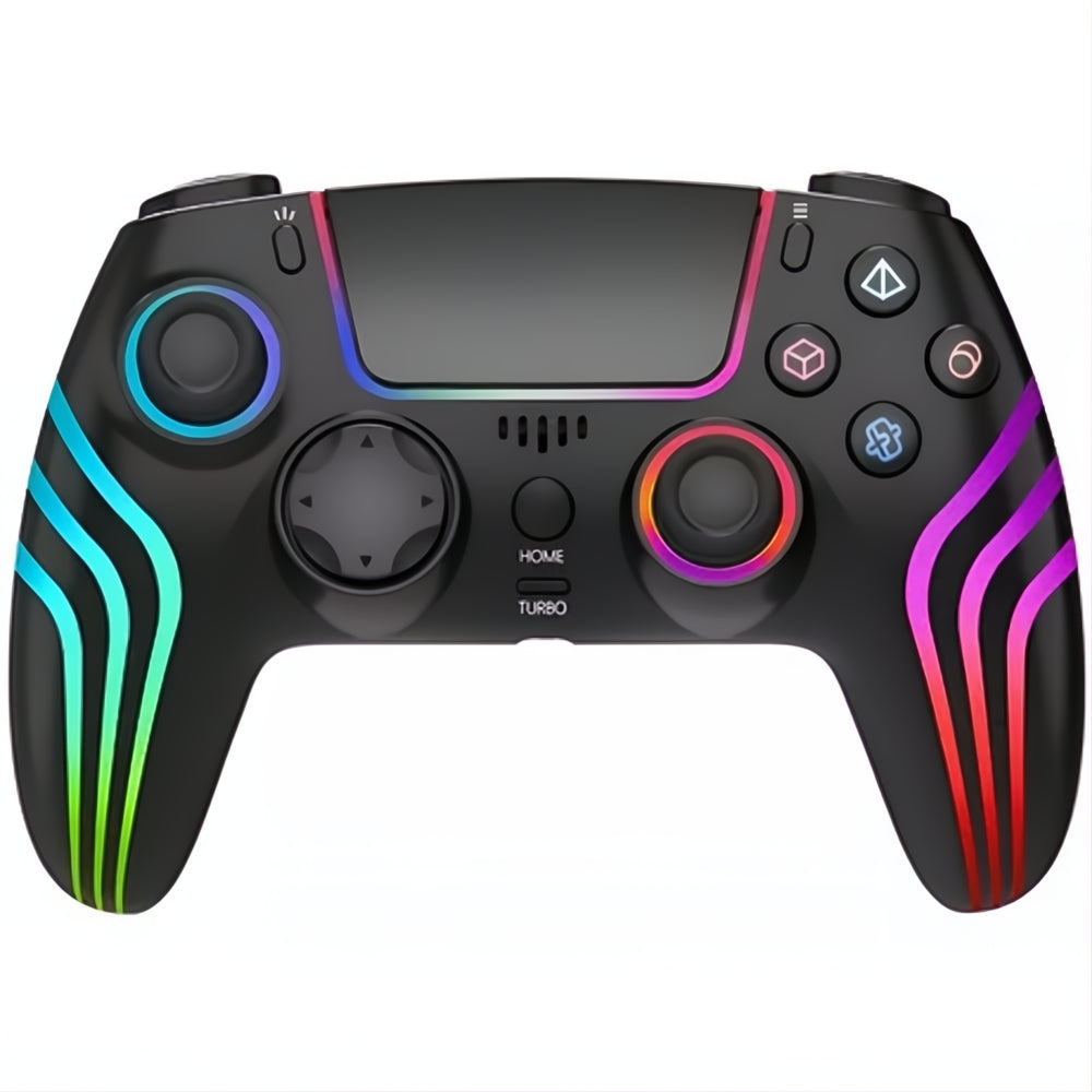 Control Joystick Inalámbrico Luz Led Para Ps4 Android Ios Pc