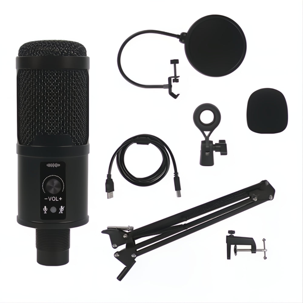 Micrófono Condensador Profesional Cardioide + Accesorios