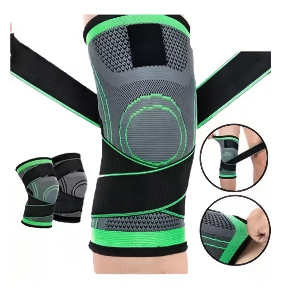 Kit X2 Rodilleras Ortopédica Ajustable Deportiva Gym