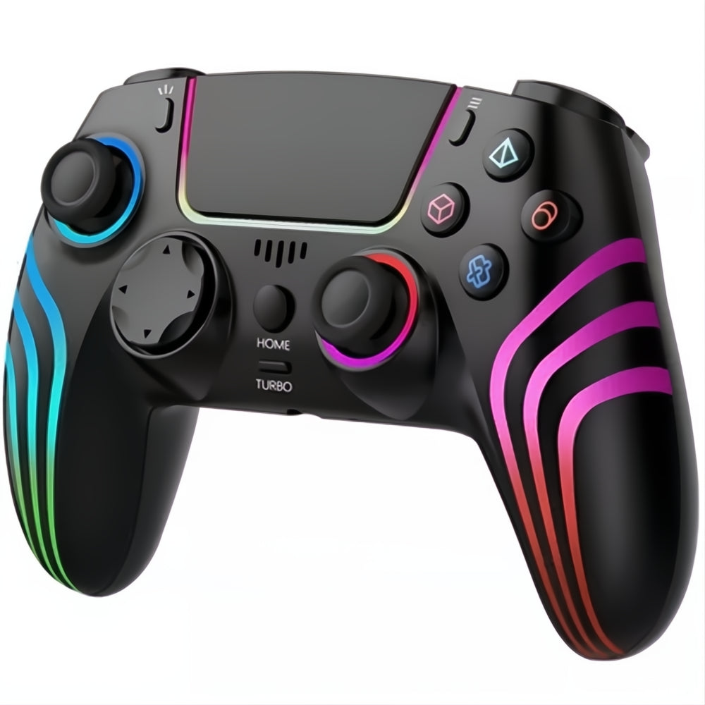 Control Joystick Inalámbrico Luz Led Para Ps4 Android Ios Pc