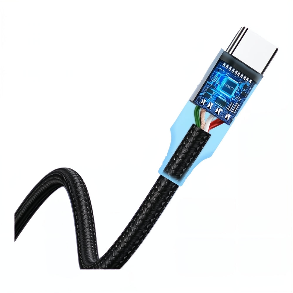 Cable Cargador Usb A Usb Tipo C 1.5 Metros Rapido 3a Ugreen