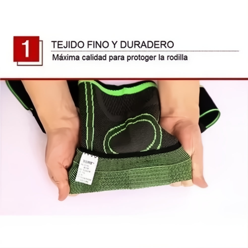 Kit X2 Rodilleras Ortopédica Ajustable Deportiva Gym