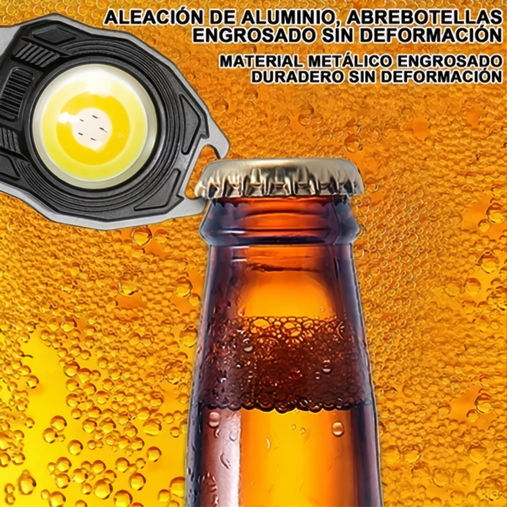 Linterna Led Llavero Portátil Lámpara Táctica Multifunción