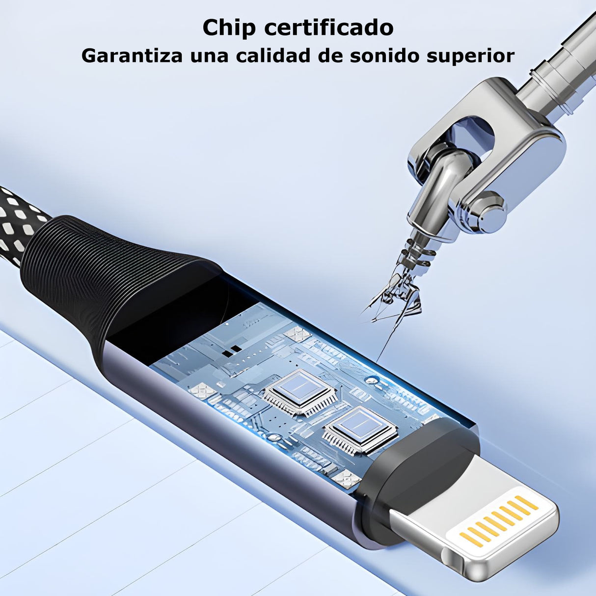 Cable Lightning Audio A Auxiliar para iPhone iPad