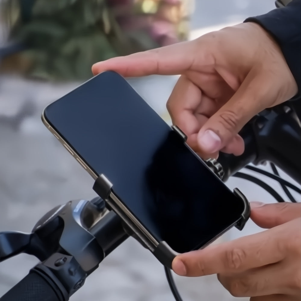 Soporte Base para Celular Bicicleta o Moto Universal 360° Metálico
