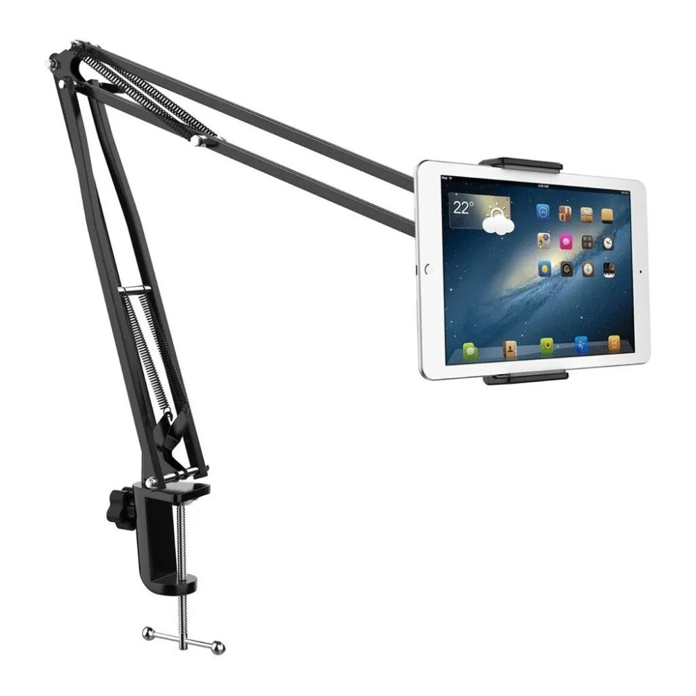 Soporte Brazo Base Ajustable Metálico Para Tablet y Celular