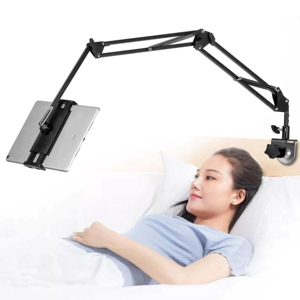Soporte Brazo Base Ajustable Metálico Para Tablet y Celular