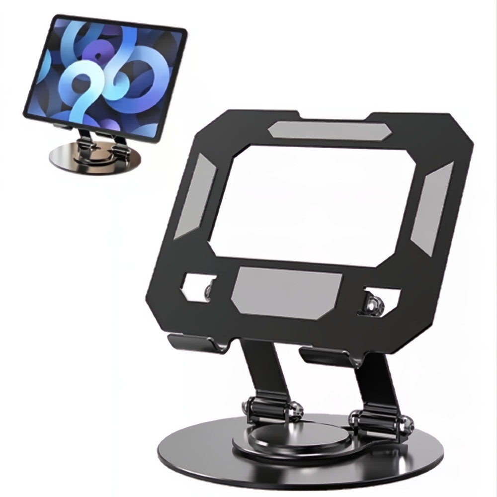 Base Soporte para Tablet Ajustable y Giratorio 360° Metalico Universal