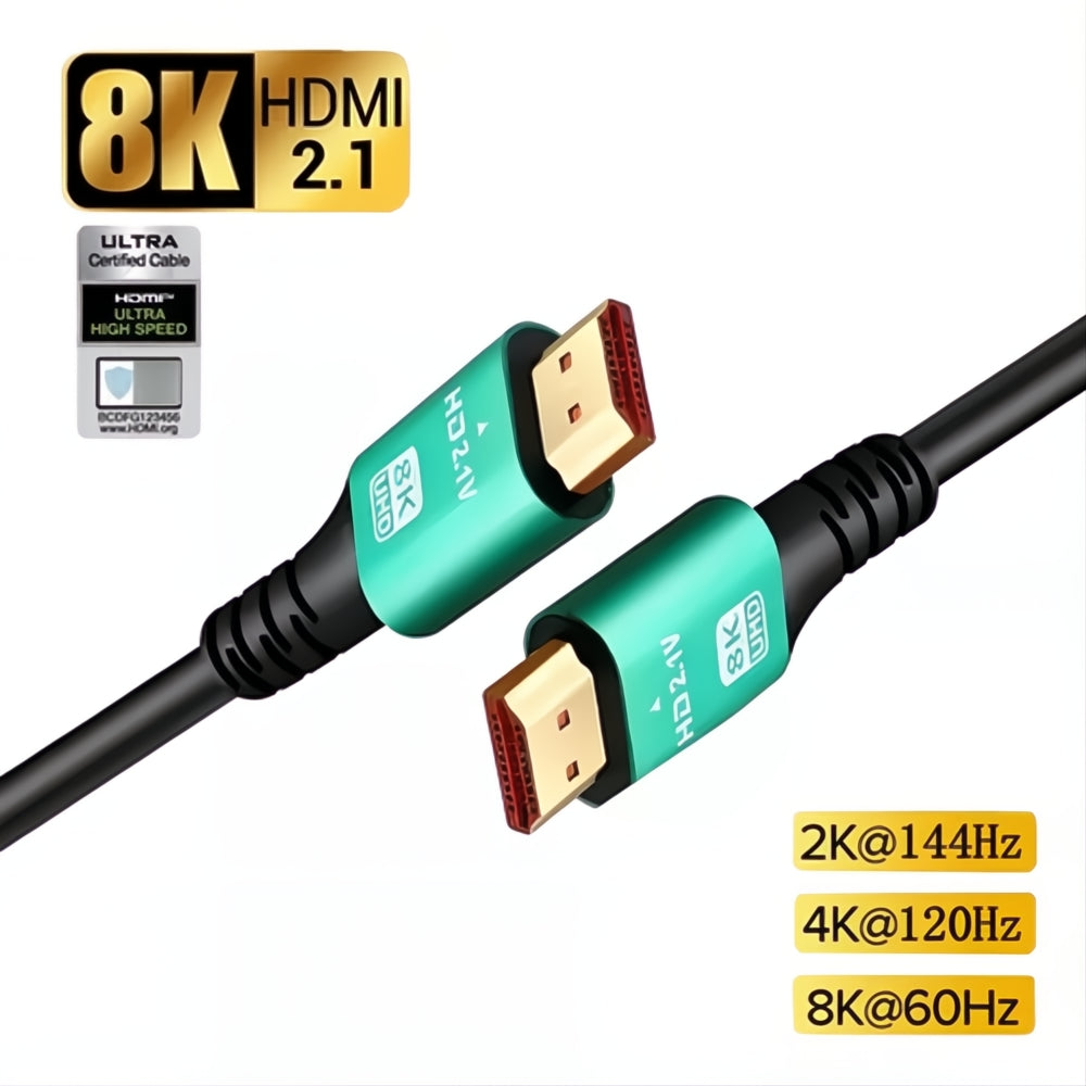 Cable Hdmi 8k Gamer 5 Metros Vídeo 165 240 Hz Ps5 Ps4 Xbox