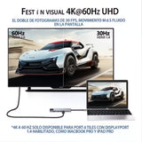 Hub Adaptador Multi Tipo C 8 En 1 Usb C A Hdmi Con Ethernet