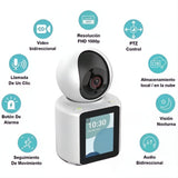 Cámara De Seguridad Monitor De Bebe App Vídeo Función Llamada