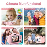 Cámara Digital Fotográfica Videos Hd Para Niña + Micro 32gb