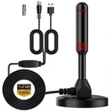 Antena Digital Tv Interior Exterior Hd 1080p 4k Usb 5 Metros