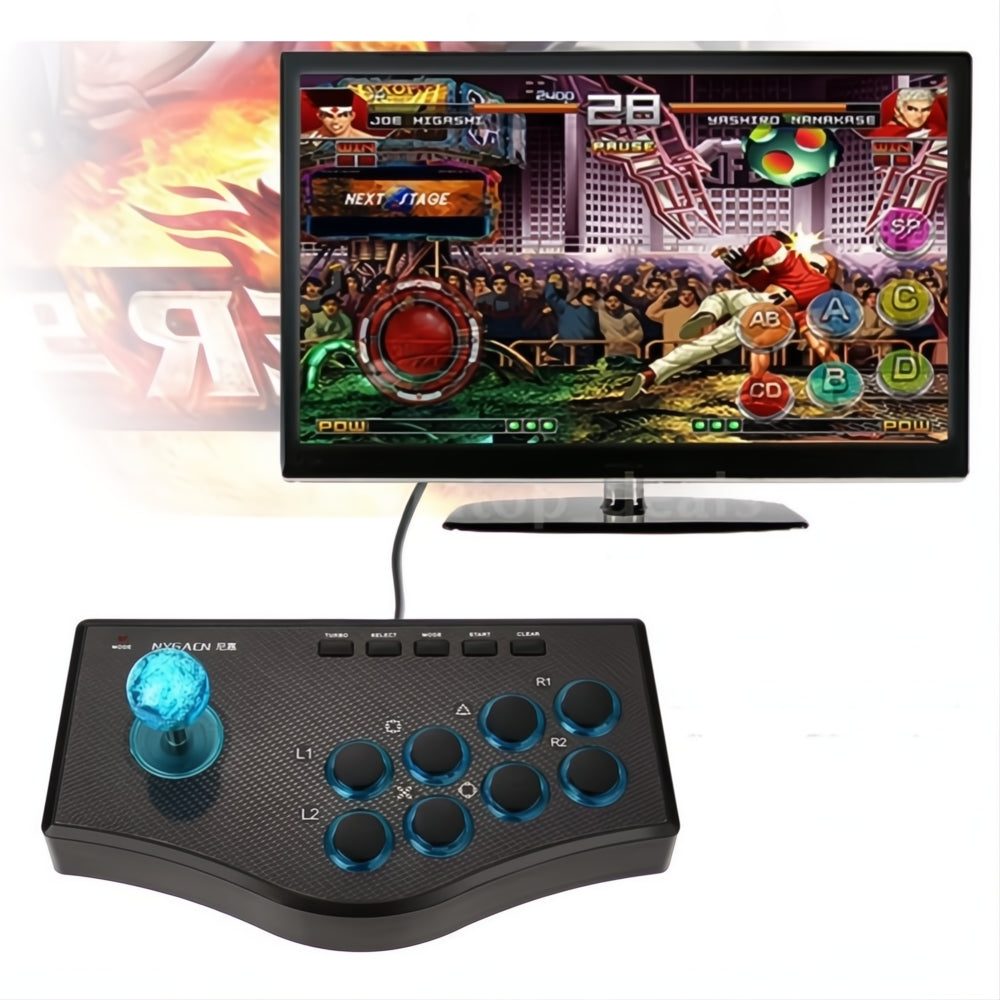 Control Juego Mando Tabla Arcade Joystick Usb Pc Tv Portátil