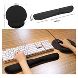 Kit Mouse Vertical Inalámbrico Recargable Con Soporte Muñeca