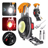 Linterna Led Llavero Portátil Lámpara Táctica Multifunción