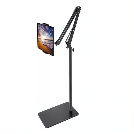 Soporte Piso Tablet Celular Brazo Articulado Hogar Trabajo