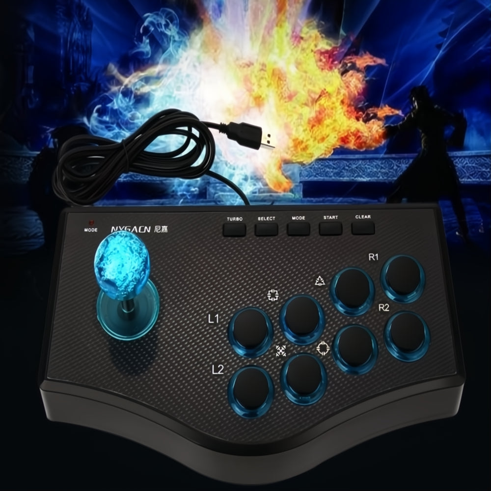 Control Juego Mando Tabla Arcade Joystick Usb Pc Tv Portátil