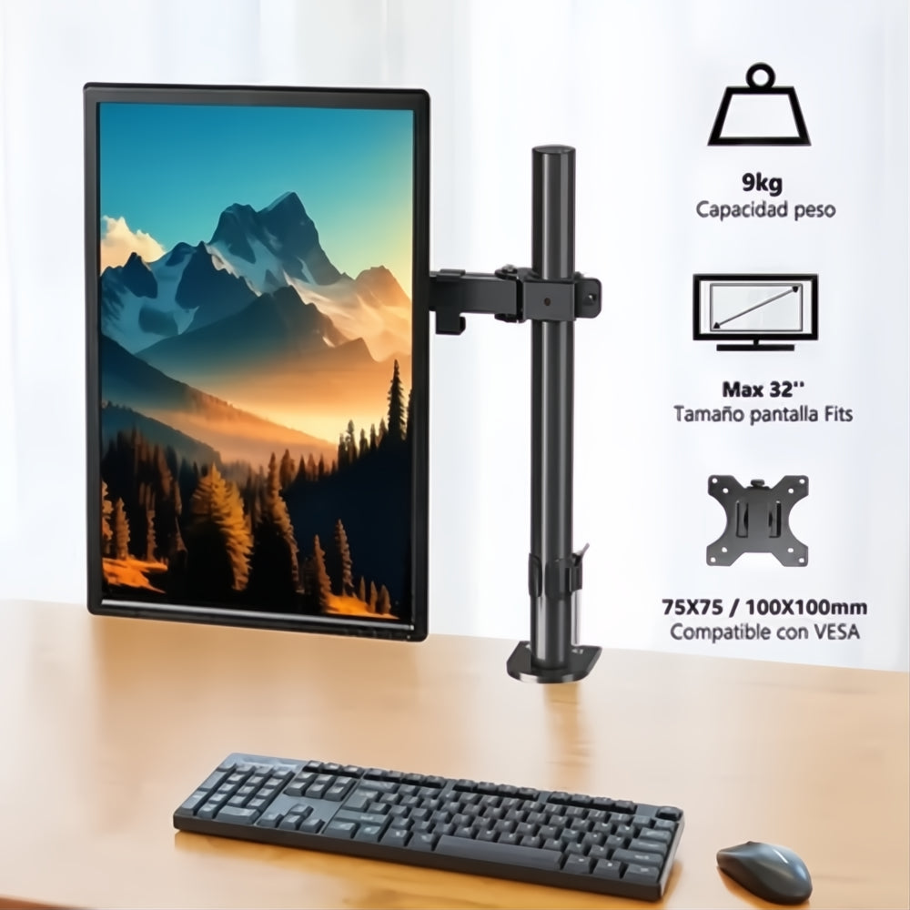 Soporte De Mesa Monitor Tv 17-32 Pulgadas Pantalla Giratoria