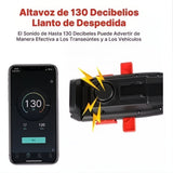 Luz Linterna Para Bicicleta Recargable Con Soporte Celular