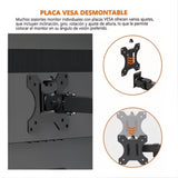 Soporte De Mesa Monitor Tv 17-32 Pulgadas Pantalla Giratoria