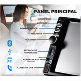 Radio Para Carro Pantalla Táctil 2 Din Bluetooth + Cámara