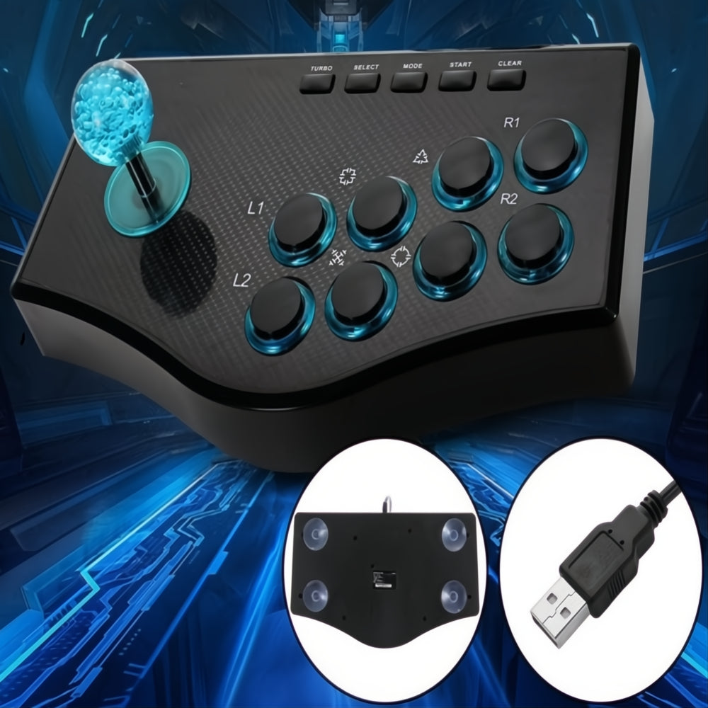 Control Juego Mando Tabla Arcade Joystick Usb Pc Tv Portátil