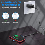 Cargador Inalambrico Base de Carga Rápida para Android y Iphone 15W