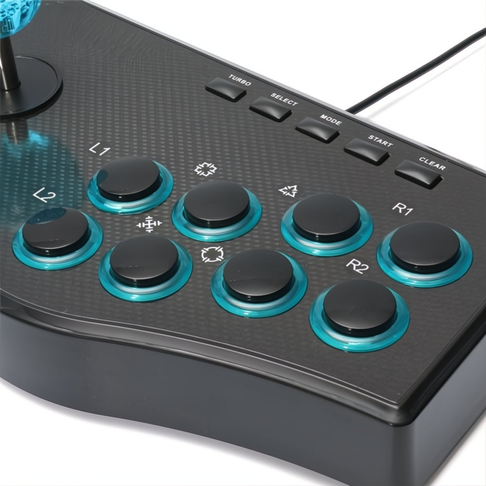 Control Juego Mando Tabla Arcade Joystick Usb Pc Tv Portátil