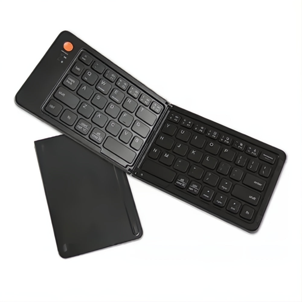 Teclado Inalámbrico Plegable Bluetooth Recargable + Soporte