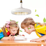 Ventilador De Techo 30w Silencioso Lampara 3 Tonos + Control