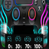 Control Joystick Inalámbrico Luz Led Para Ps4 Android Ios Pc