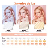 Luz De Vídeo Led Fotografía Video Iluminación Recargable Usb