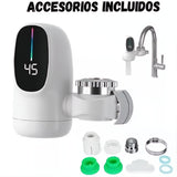 Filtro De Agua Calentador Eléctrico Led Instantáneo De Grifo