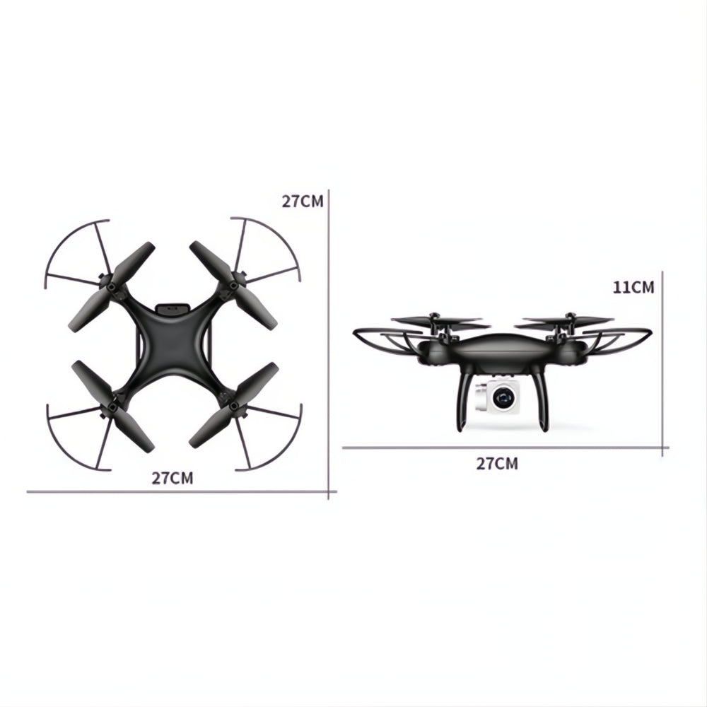 Drone Mini Cuadricóptero Cámara Hd 1080p Con Control Remoto
