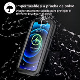 Soporte Base Para Celular Impermeable Espejo Moto Universal
