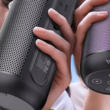Parlante RGB Inalámbrico Portátil con Luz Rítmica
