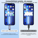 Cable Lightning Audio A Auxiliar para iPhone iPad