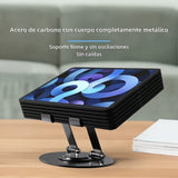 Base Soporte para Tablet Ajustable y Giratorio 360° Metalico Universal